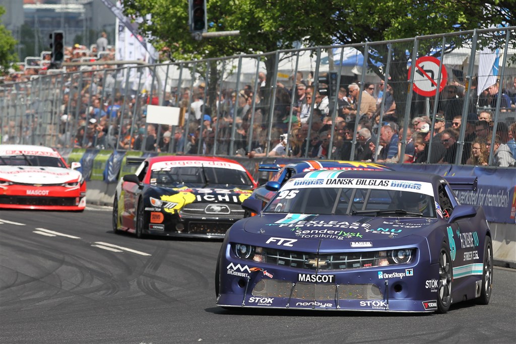 Lasse L. Sørensen vandt DTC-finalen ved Classic Race Aarhus fire uger efter, at hans sæsonstart var sluttet med en rulletur
(Foto: Henning Smed)